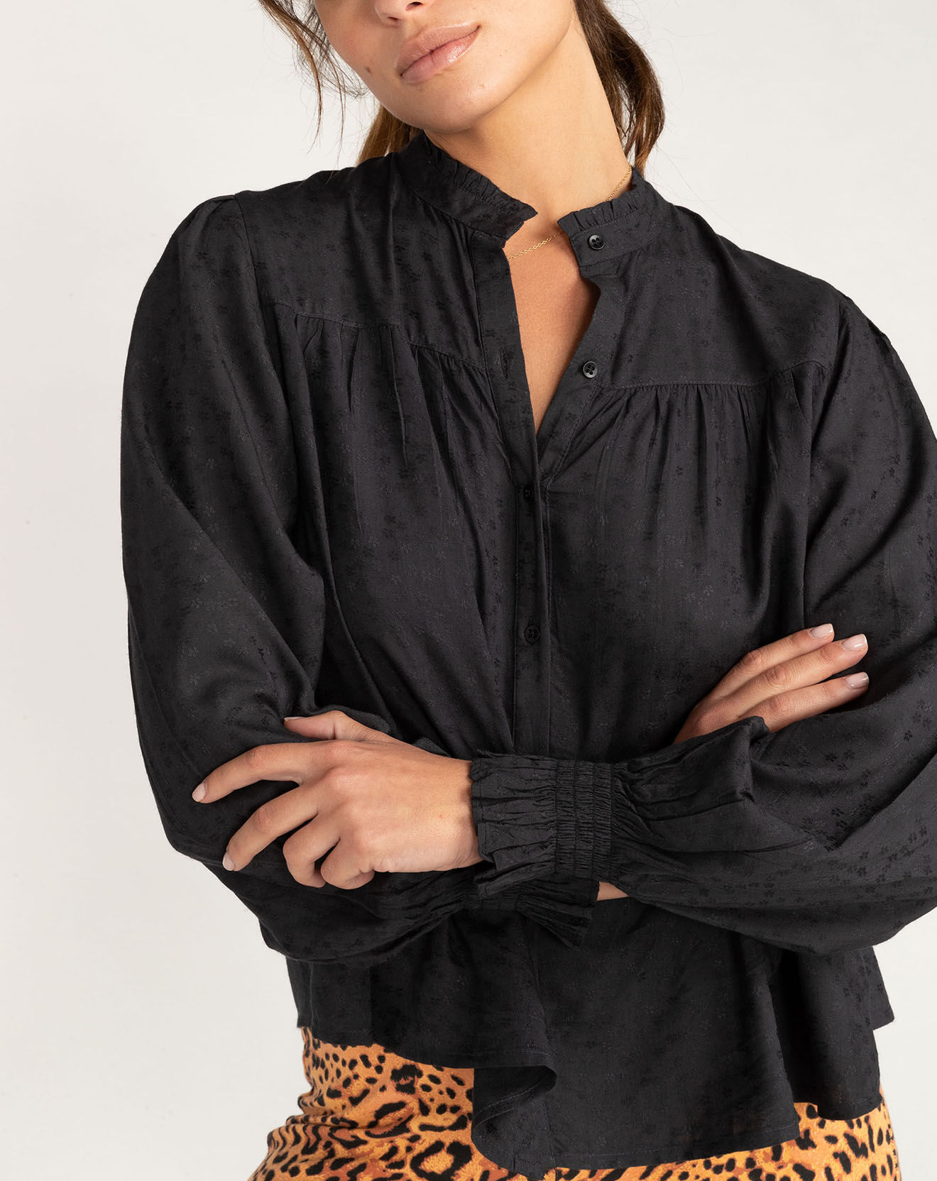 Billabong Chemise By Night imprimé noir