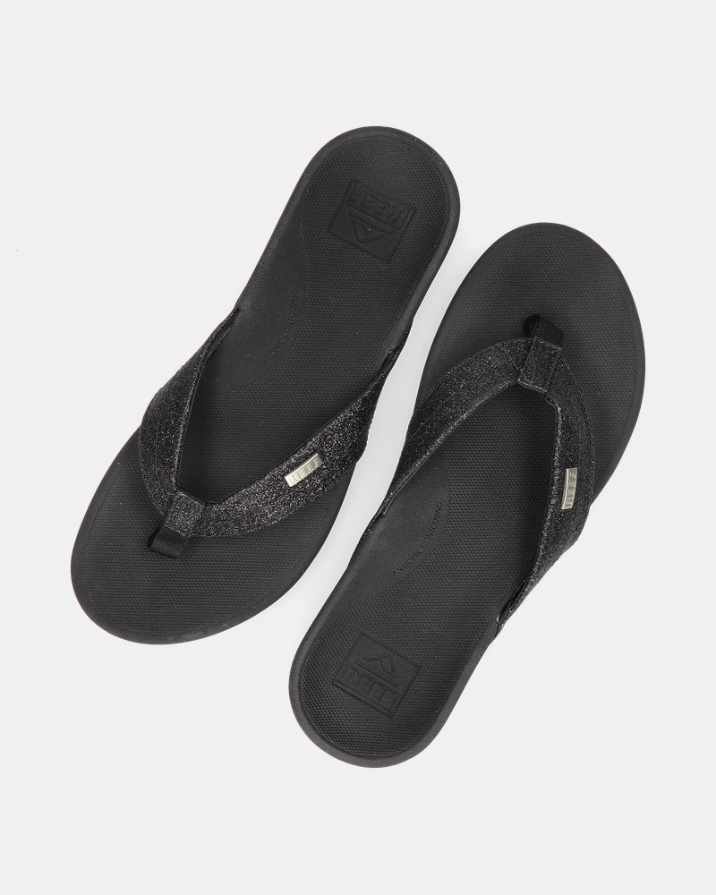 Reef Ortho- Spring Slippers  - zwart