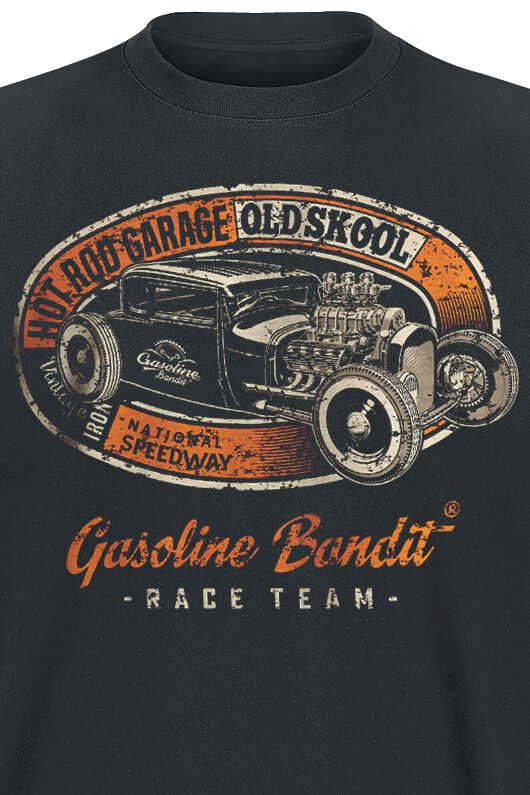Hot Rod Garage | Gasoline Bandit T-Shirt Manches courtes