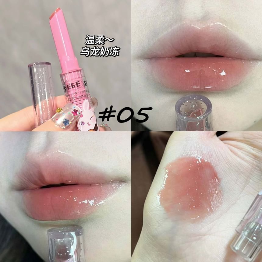 Gege Bear - Set van 3: Hartvormige lipgloss (4-6)