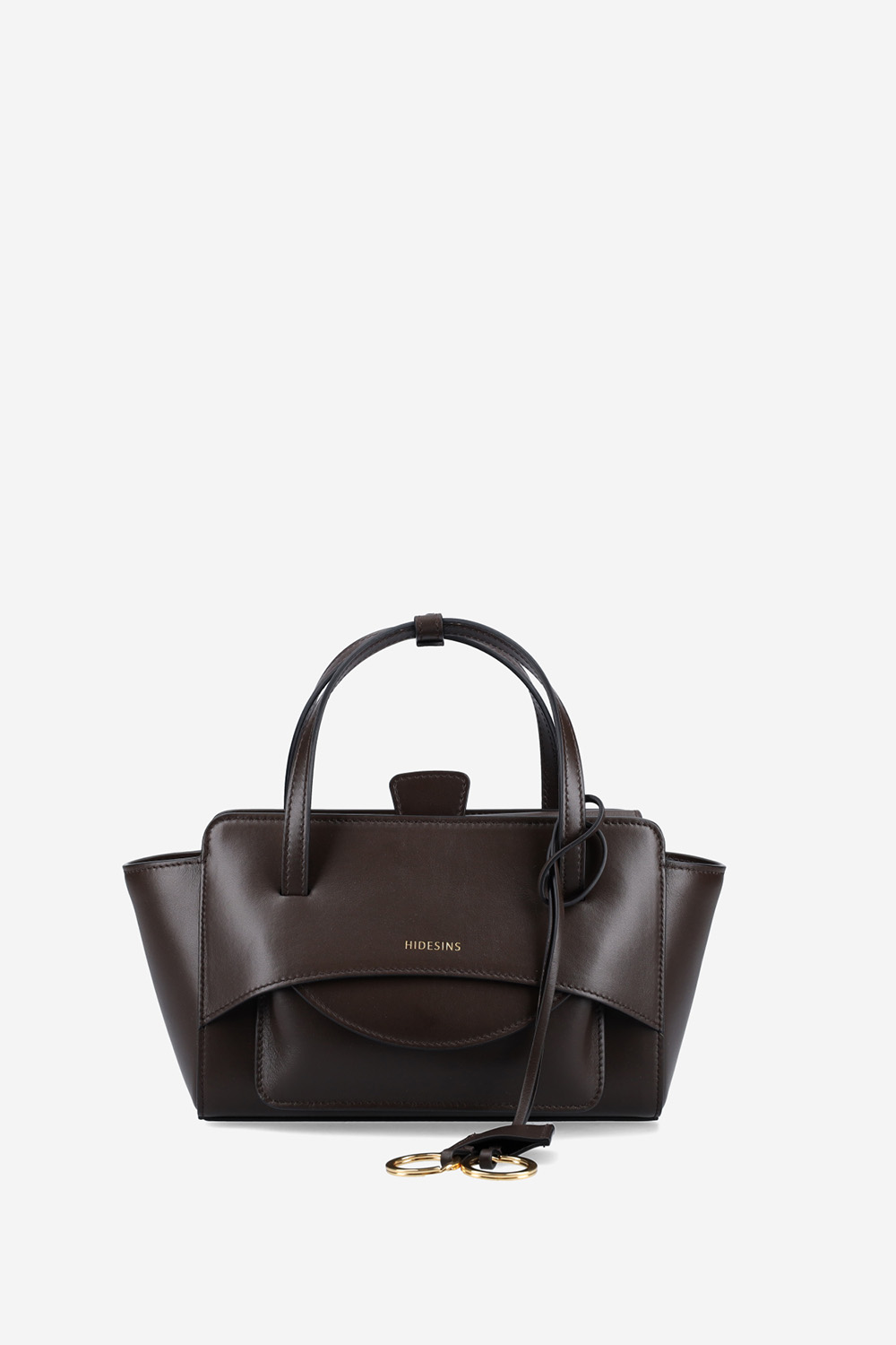 Flap S leather crossbody