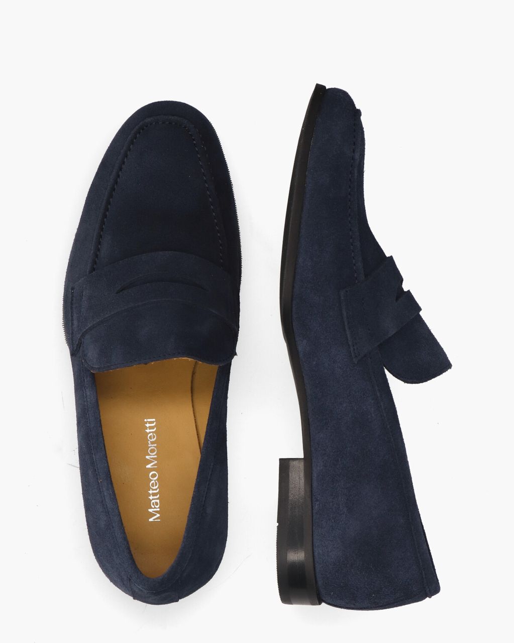 Matteo Moretti 31465 Donkerblauw Herenloafers