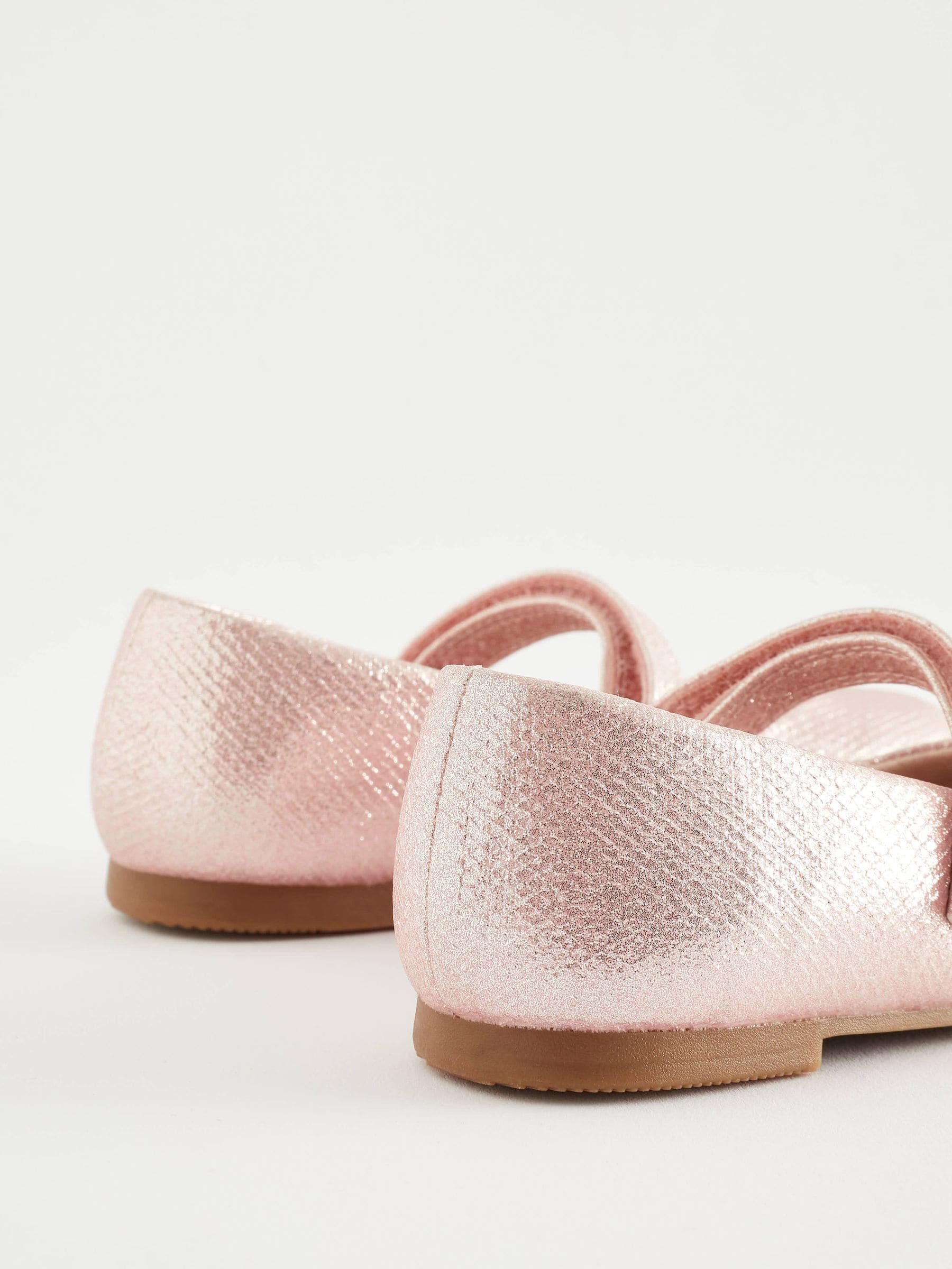 Roze - Mary Jane gelegenheidsschoenen met klittenbandsluiting