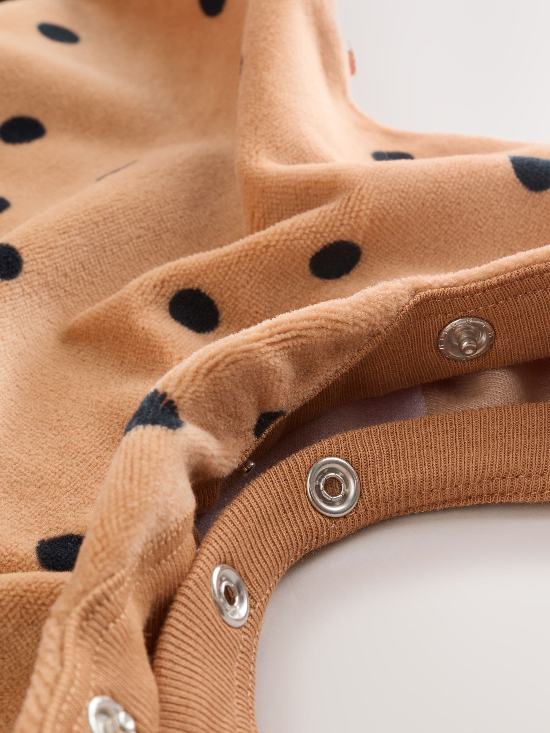 Bruin rendier - Baby kerst verkleed pyjama (0mnd -2jr)