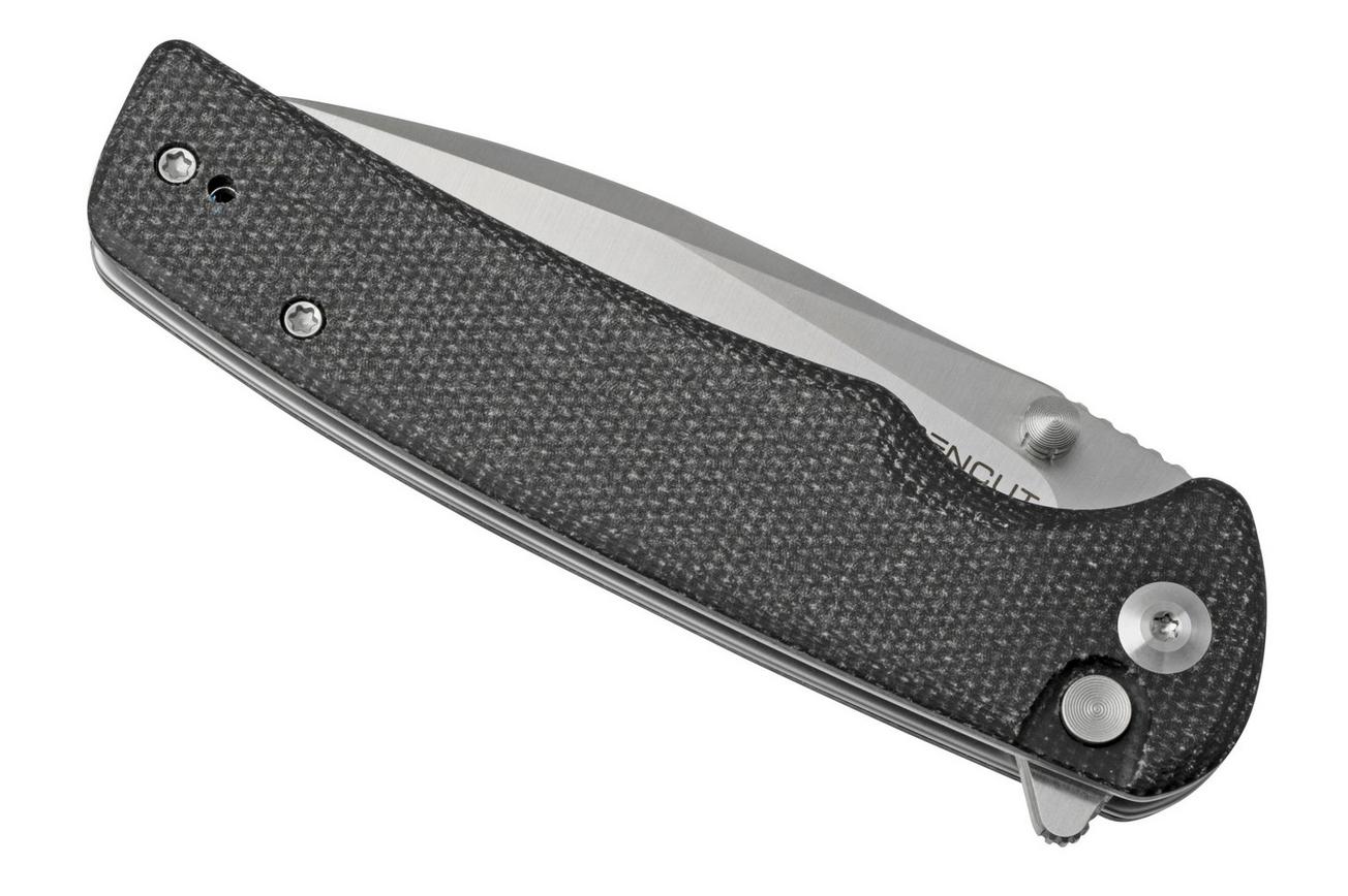 SENCUT Sachse S21007-1 Black Micarta zakmes
