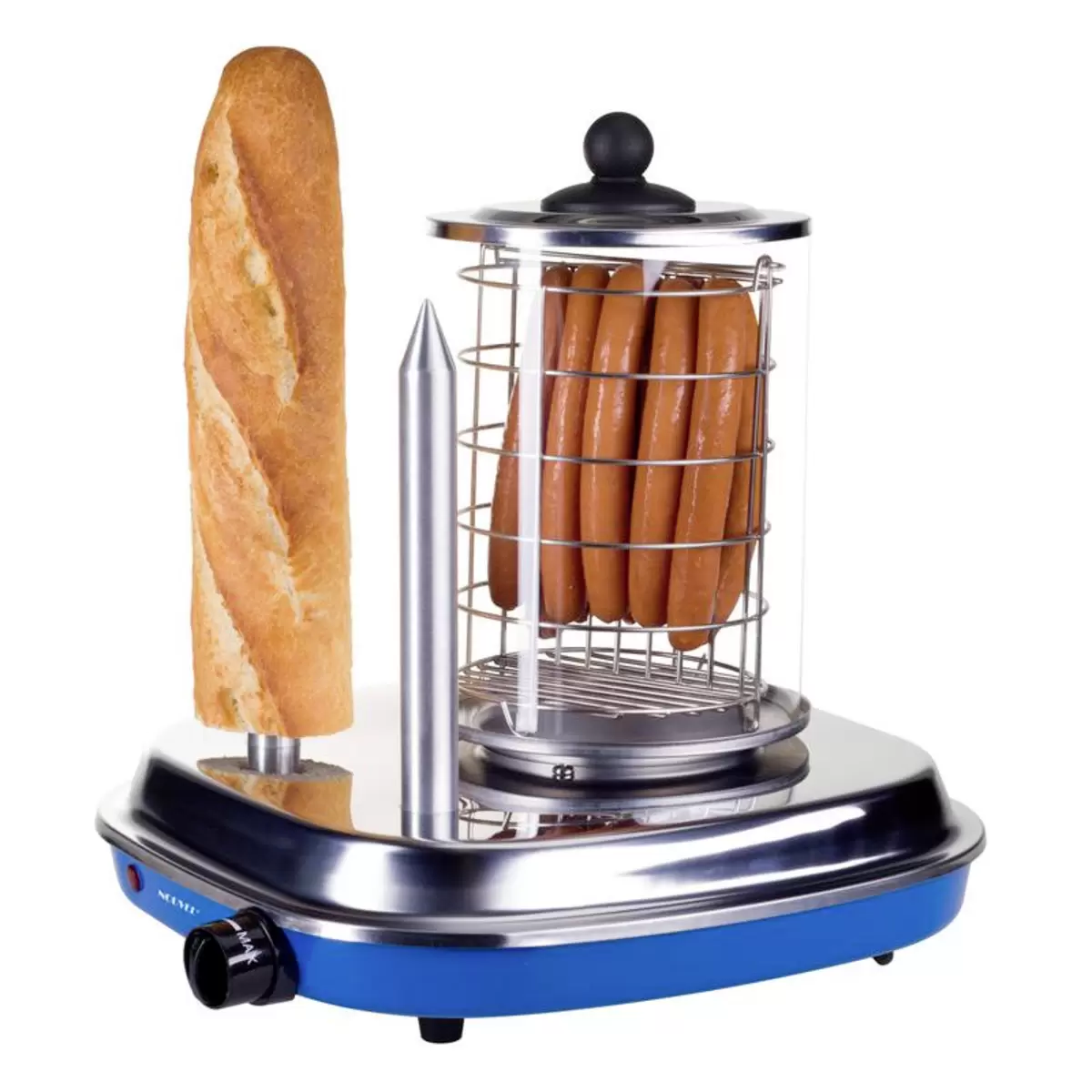 Hot Dog Maschine Blau