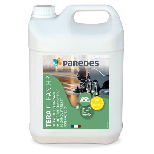 Détergent dégraissant haute performance Paredes TERA CLEAN HP 5L