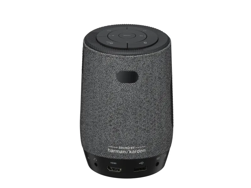 ASUS ZenBeam Latte L1 - DLP-projektor - LED - 300 lumen - 1280 x 720 - 16:9 - 720p - kort kast fikseret objektiv - Wi-Fi / Bluetooth - grå, sort