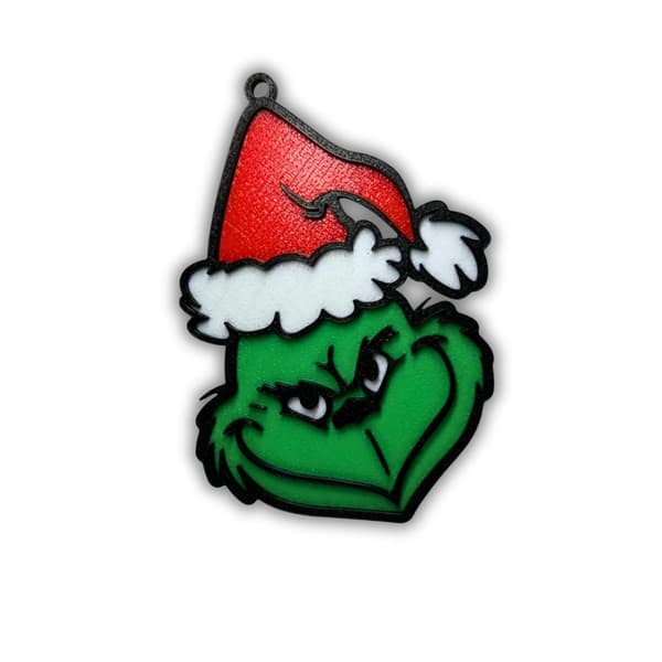 2x Grinch julepynt