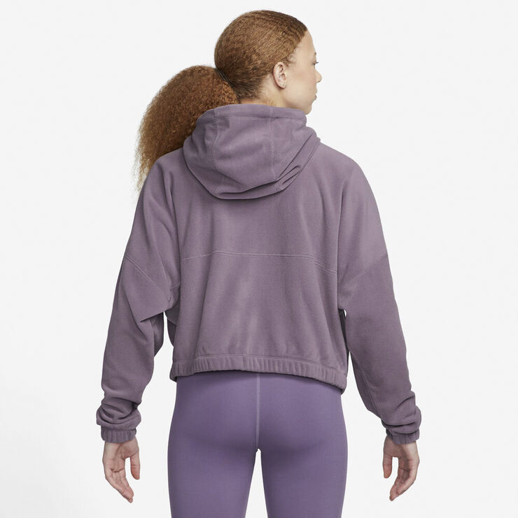 Nike Therma Fit One Oversized Full Zip Fleece Haettetroje Lilla