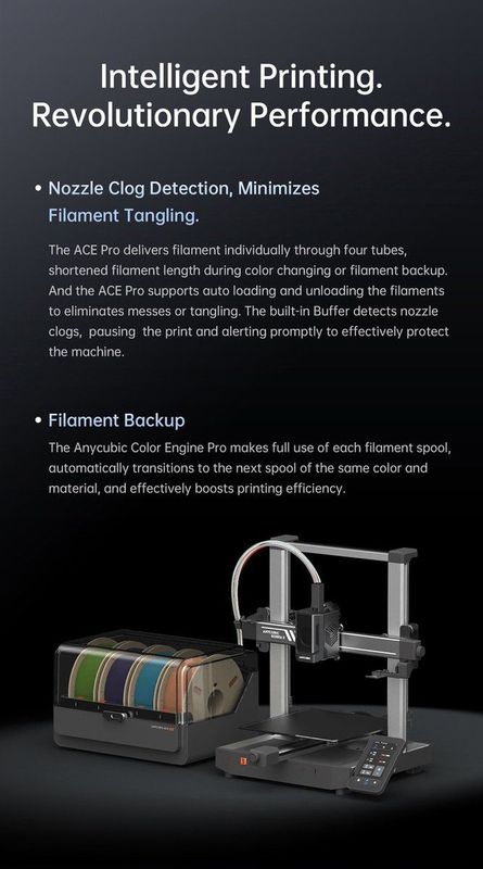 Anycubic - Kobra 3D Printer - Multicolor - 250x250x260mm - Slim Printen