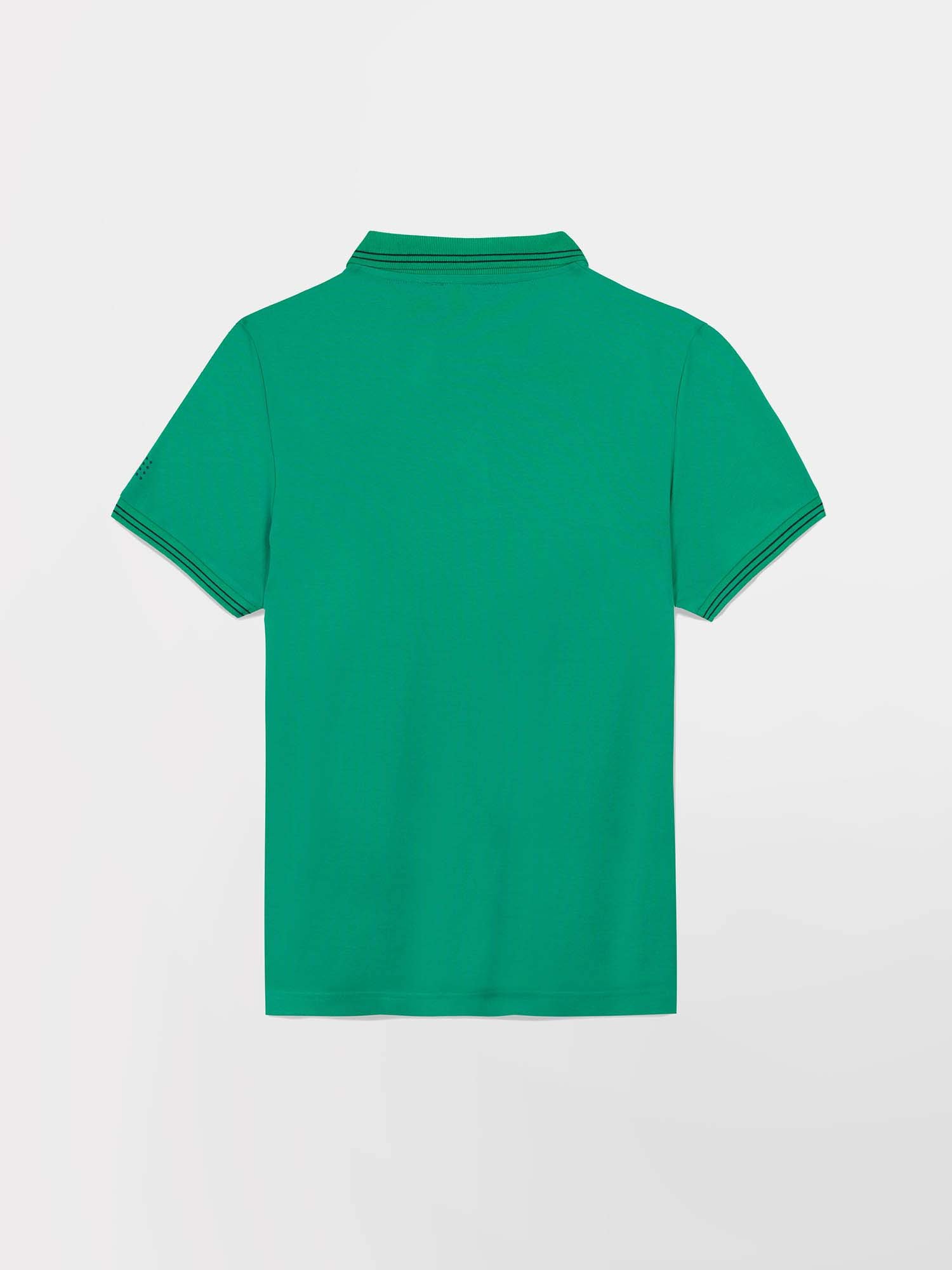 Polo Homme Séchage Rapide Stretch Vert