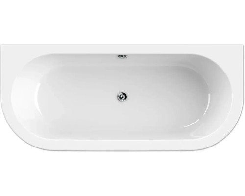 form&style Ovaal Bad SANSIBAR 80 x 180 cm Glanzend Wit
