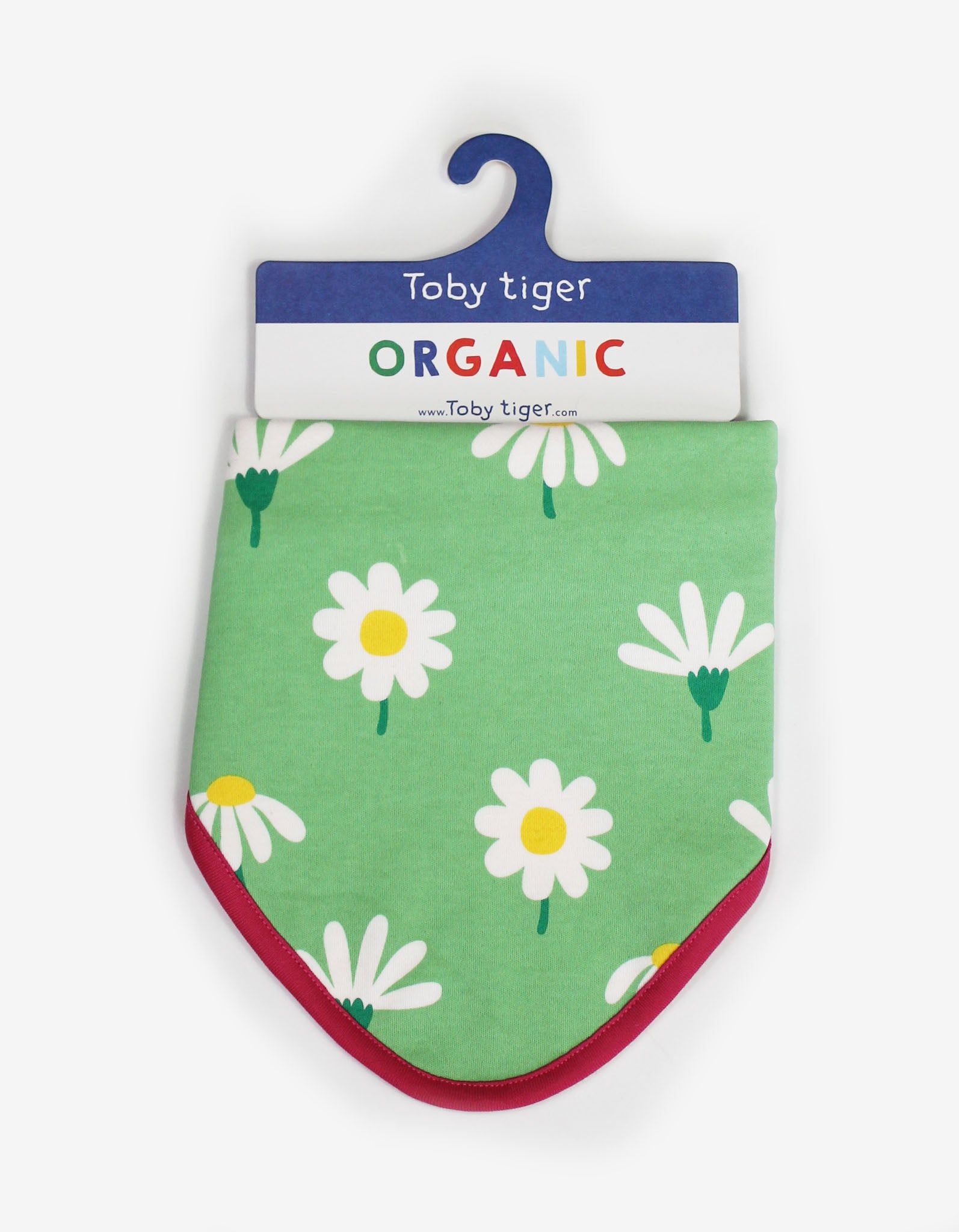 Toby Tiger Baby-Tuch mit Gänseblümchen Druck