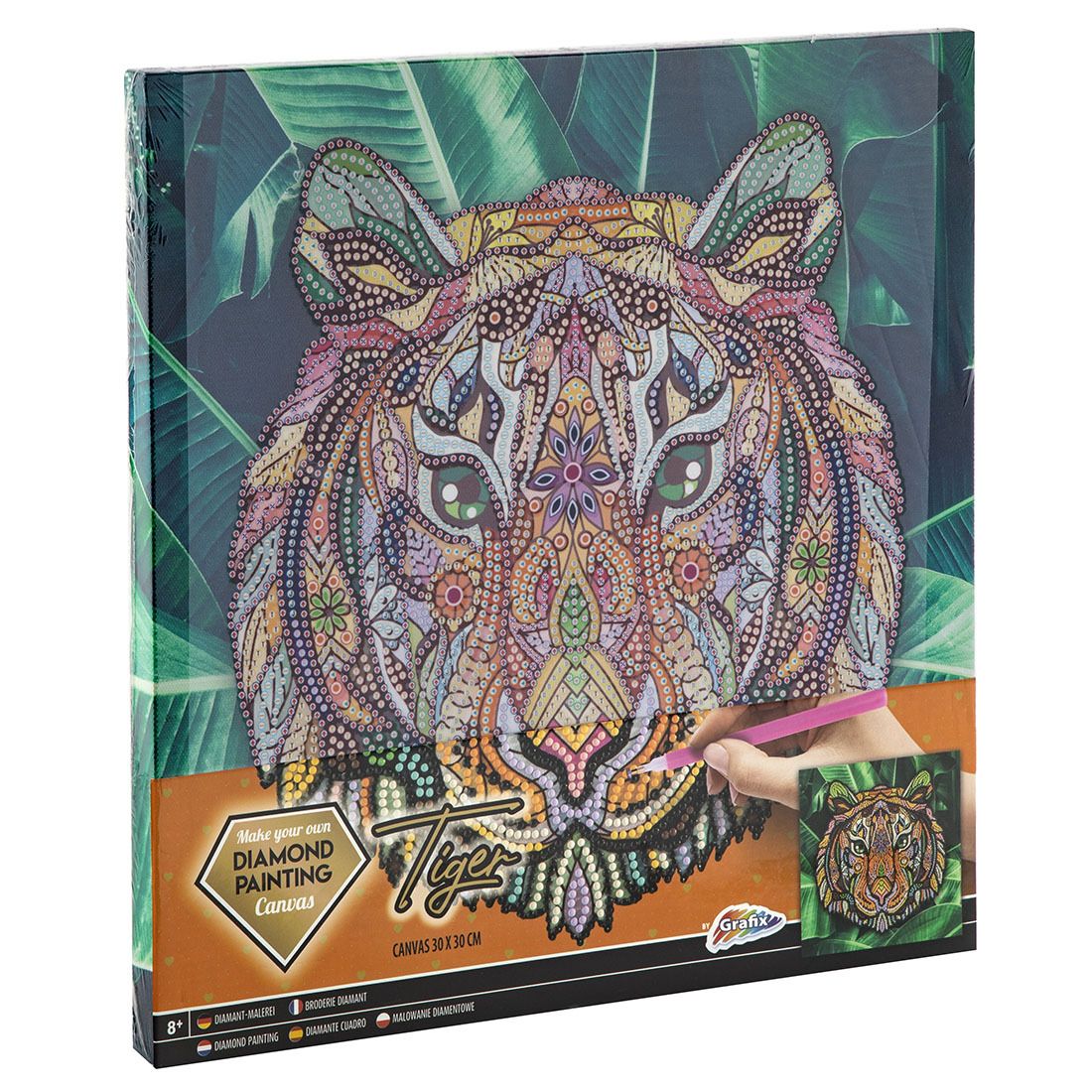 Diamond stickers tiger