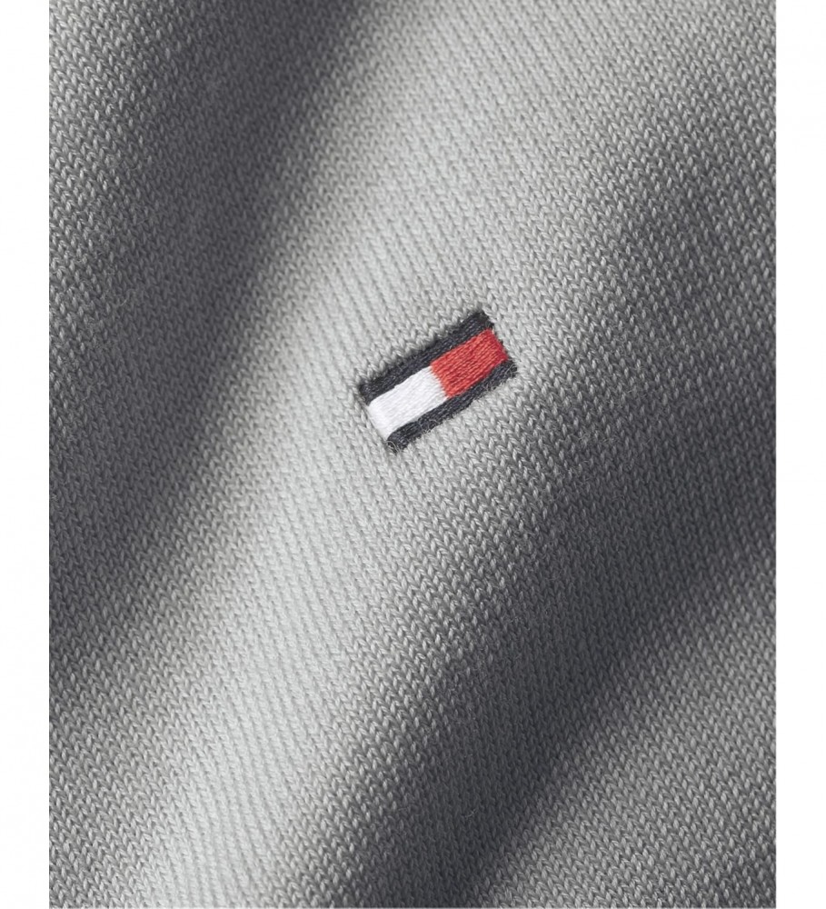 Camisa Tommy Hilfiger 1985 Gola Redonda Cinza