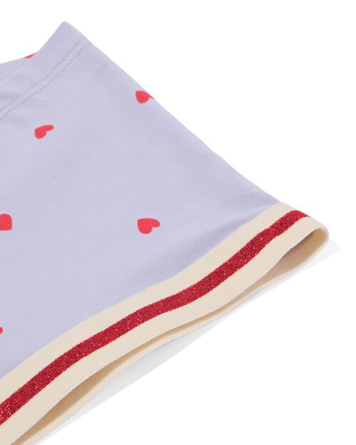 2 boxers enfant coton stretch lilas