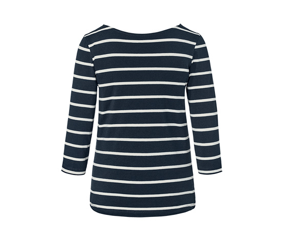 Gestreiftes Shirt mit 3/4-Arm