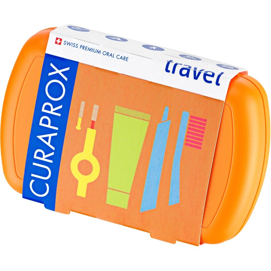 CURAPROX Reiseset in orange