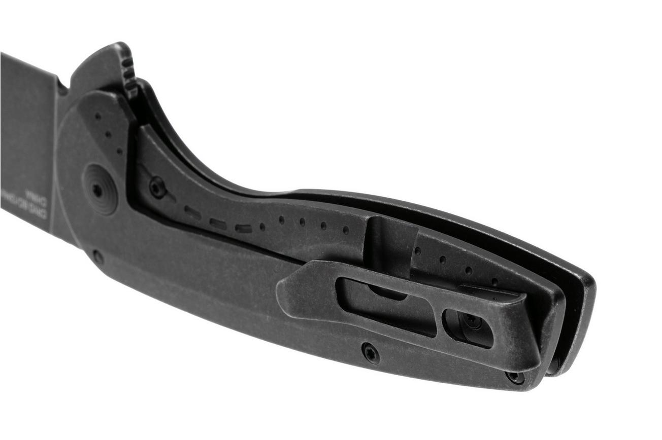 SOG Aegis FLK 2.0 14-41-04-43, Black PVD 8Cr13MoV, Black Stainless Steel zakmes