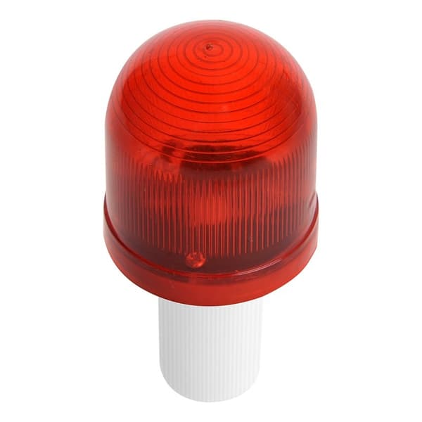 Sikkerhetskjegle reaktiverbar med LED-lys