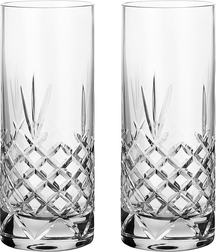 Frederik Bagger Crispy Highball glas 2 stk. Transparant