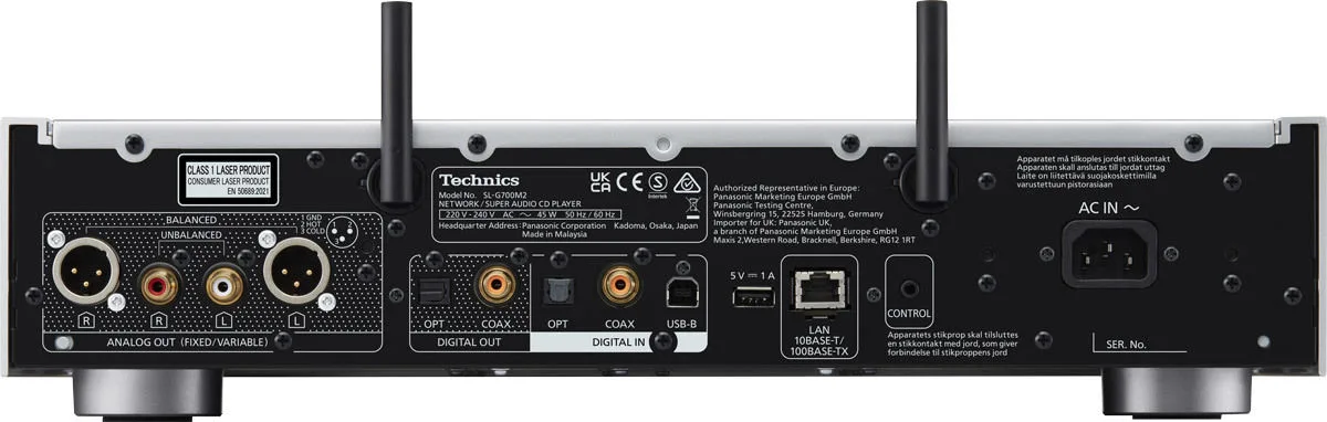 Technics SL-G700M2 Noir Lecteurs CD