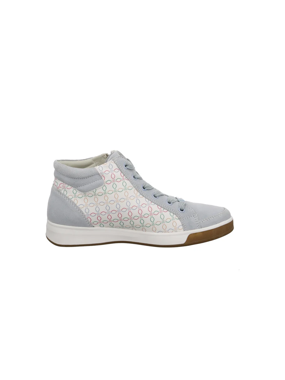 Hightop Sneaker Rom aqua multi