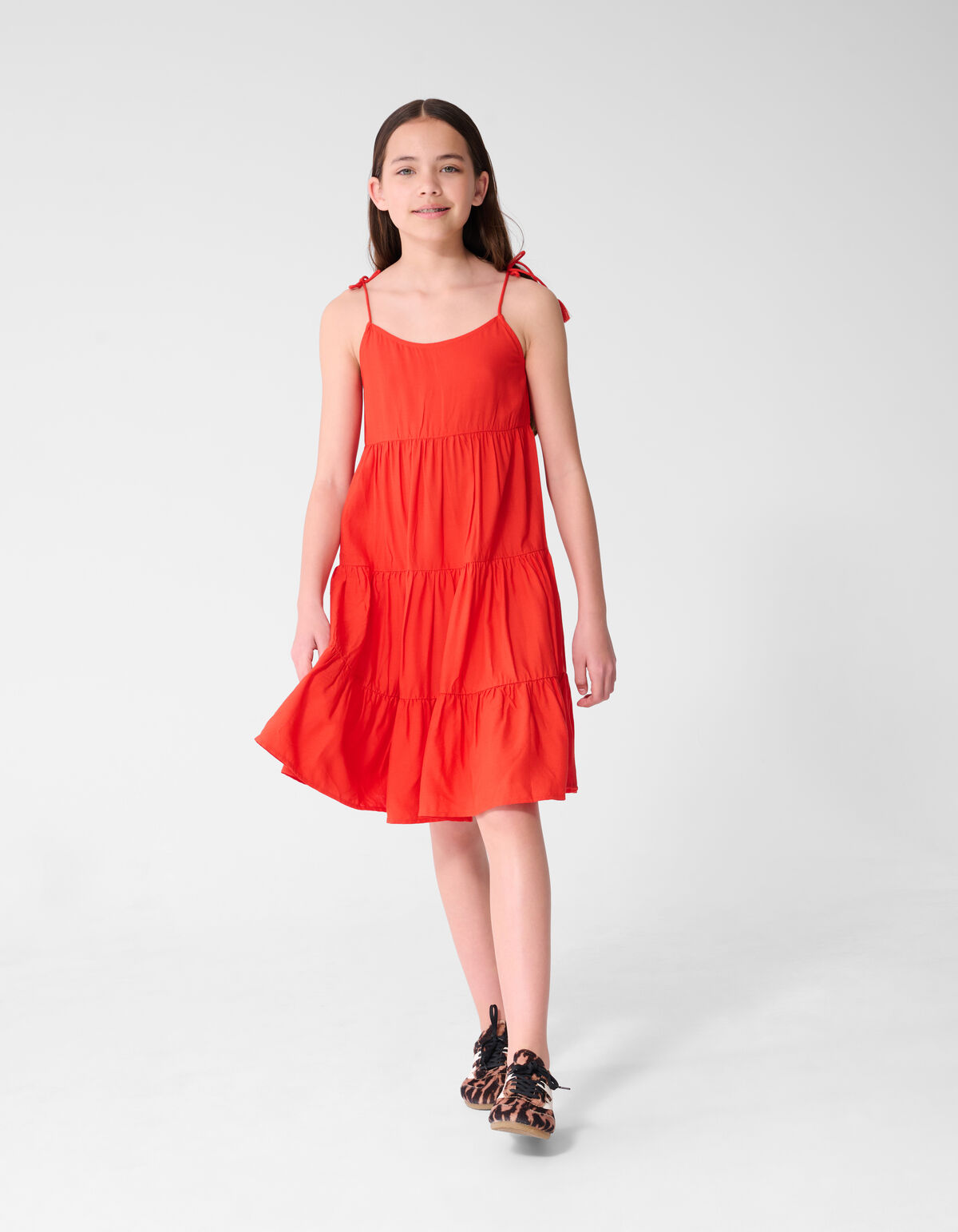 Layer Jurk Oranje