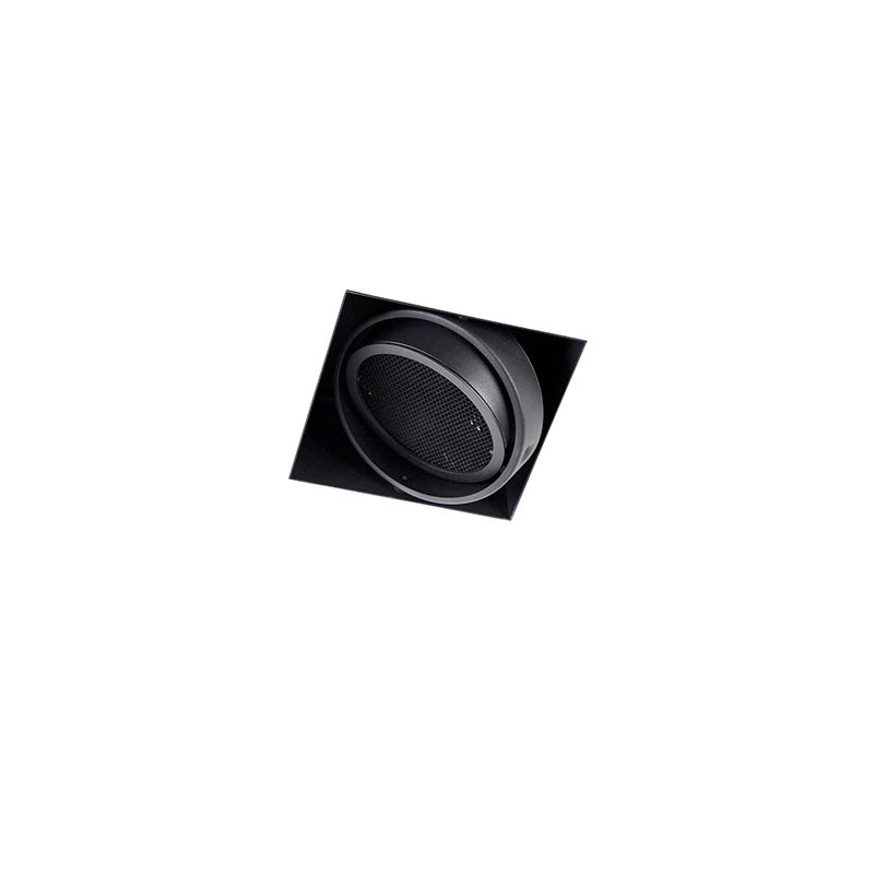 Inbouwspot zwart GU10 AR111 Trimless - Oneon Honey