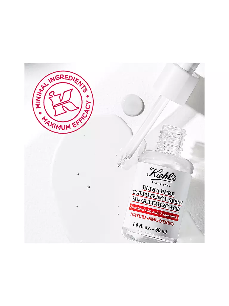 KIEHL'S Ultra Pure High-Potency Serum 9.8% Glycolic Acid 30ml keine Farbe
