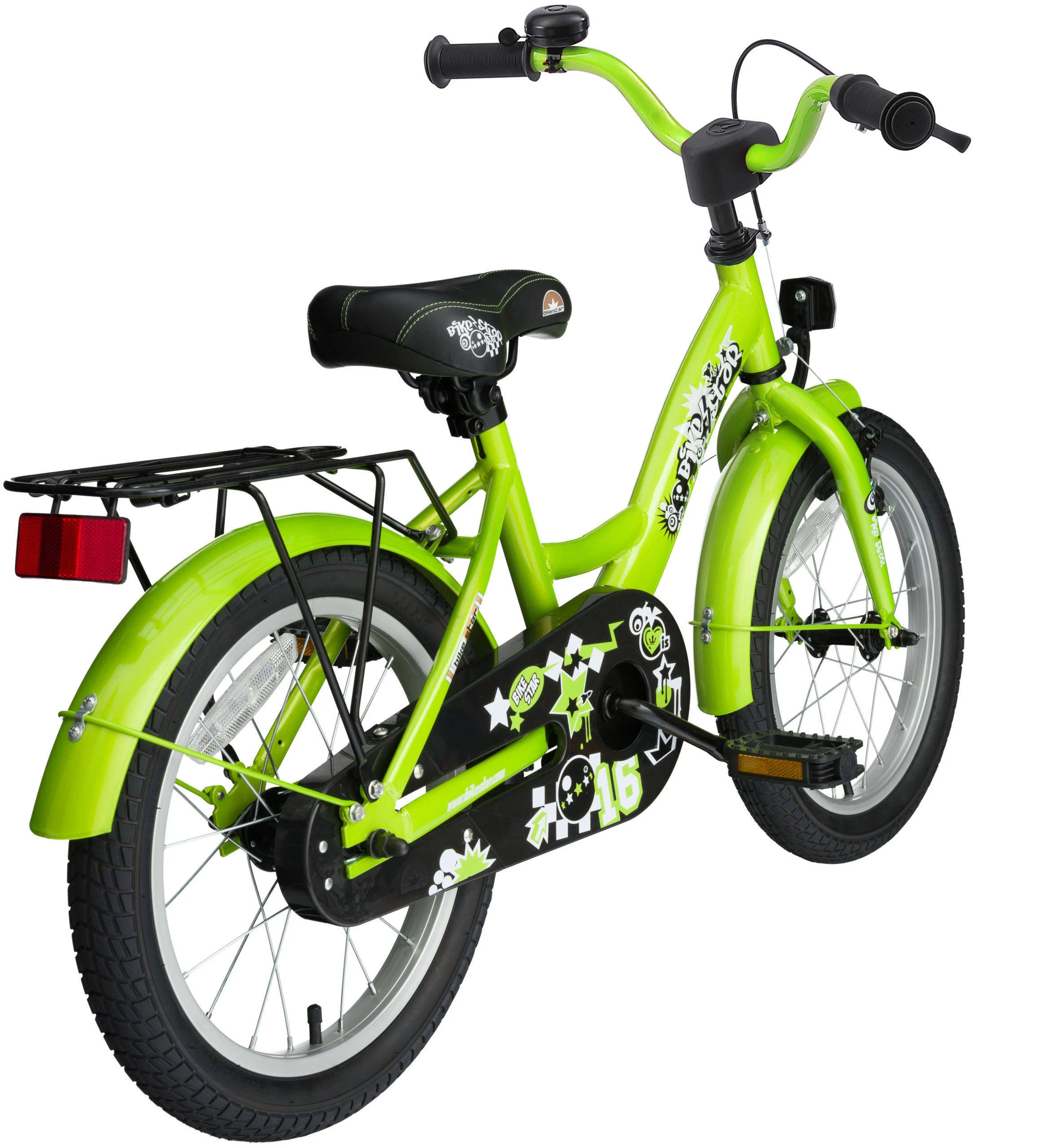 BikeStar Classic kinderfiets 16 inch groen