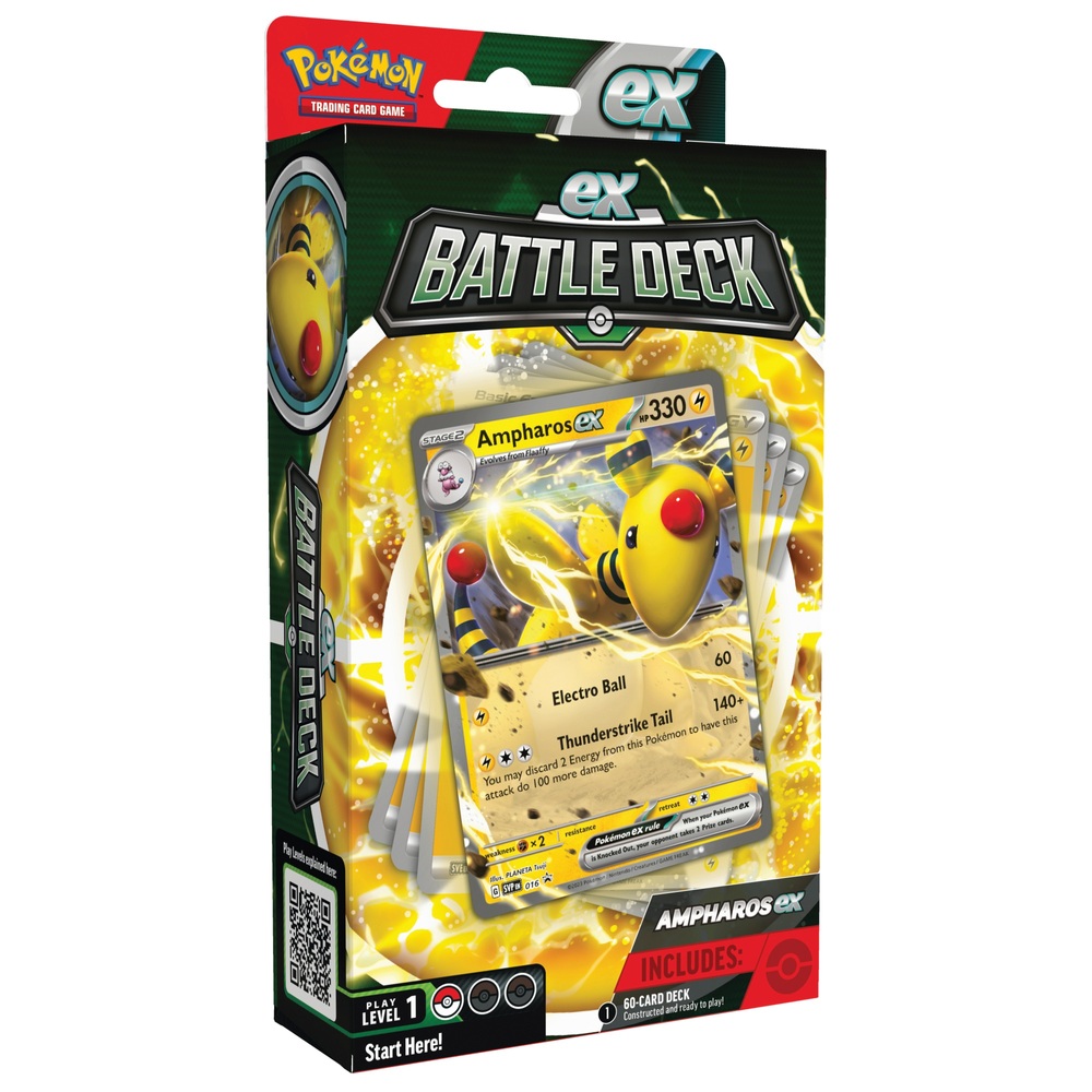 Pokémon Lucario Ampharos EX Kampfdeck