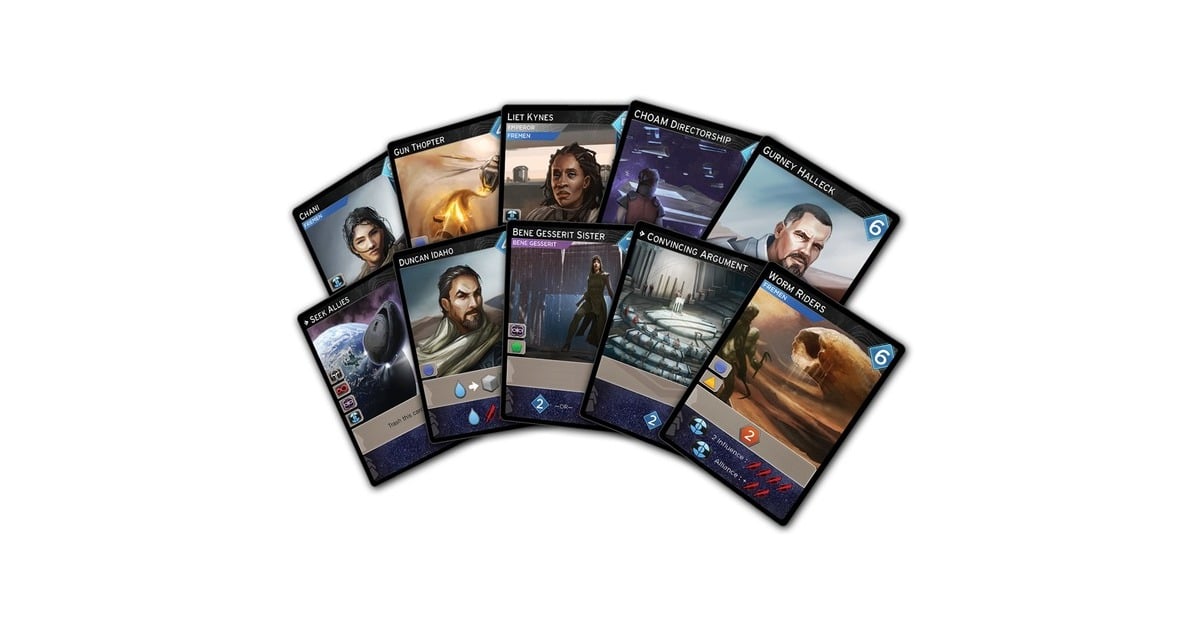 AsmodeeDune: Imperium Bordspel  (Engels, 1 - 4 spelers, 60 - 120 minuten, Vanaf 14 jaar)