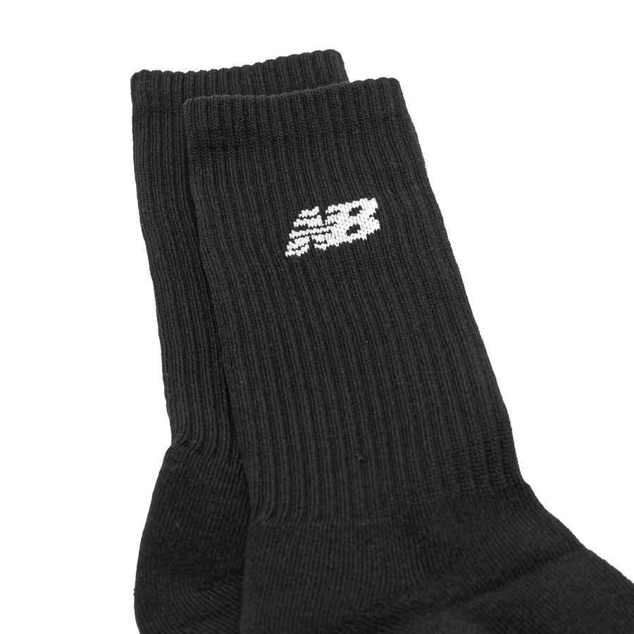 New Balance Chaussettes Everyday Crew Pack de 3 - Noir