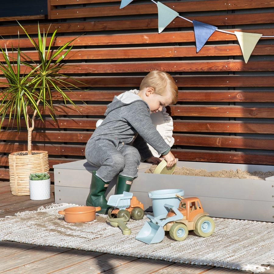 MUDDY BUDDY® Sandkasten Space Saver, warmgrau