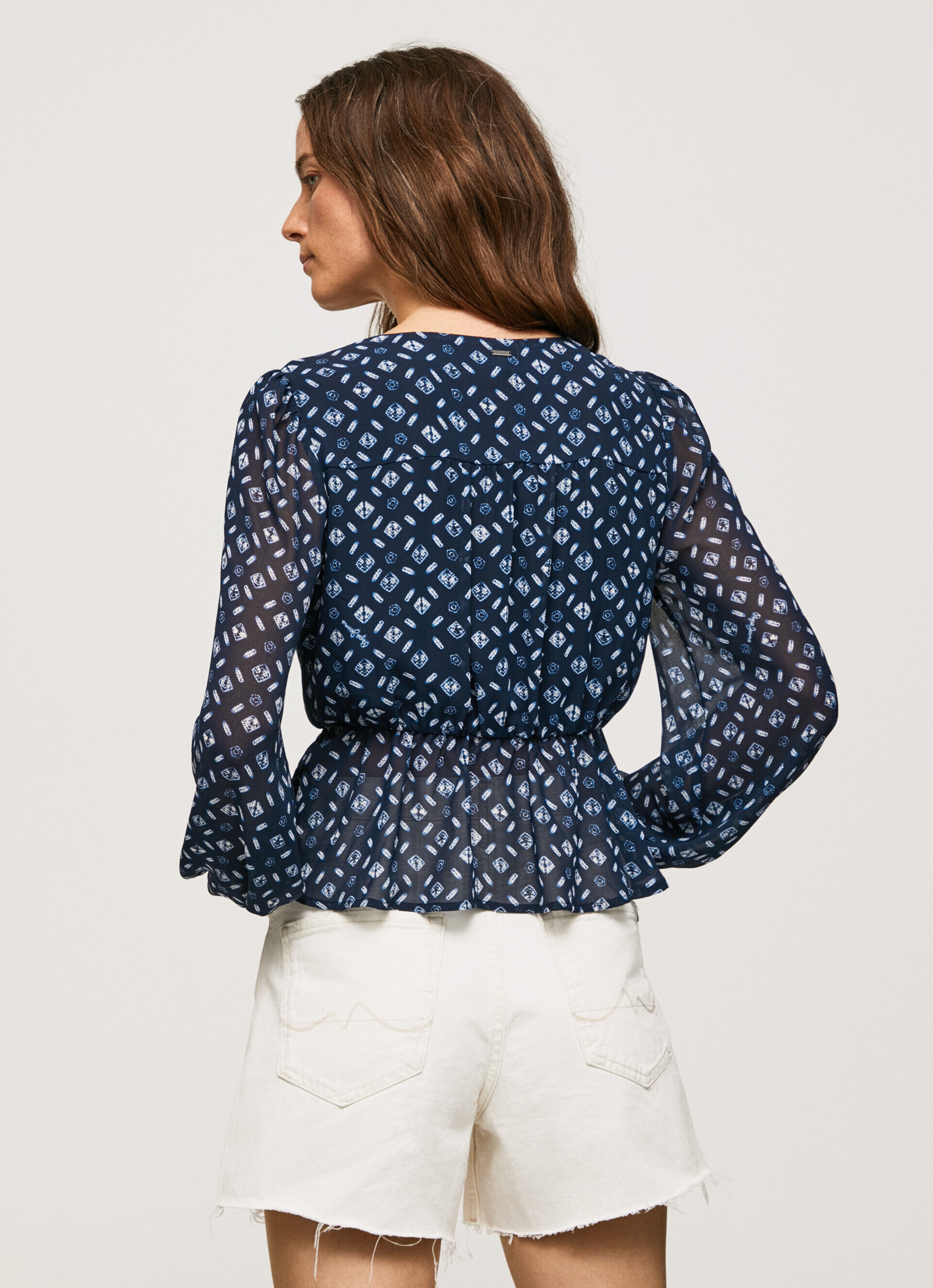 TOP FIT CROPPED CUELLO PICO - multi