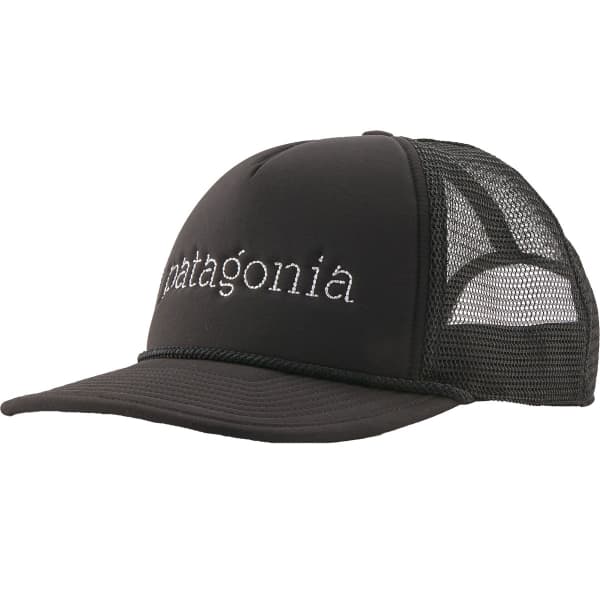 Casquette PATAGONIA BROADCASTER HAT STRATA TEXT: BLACK