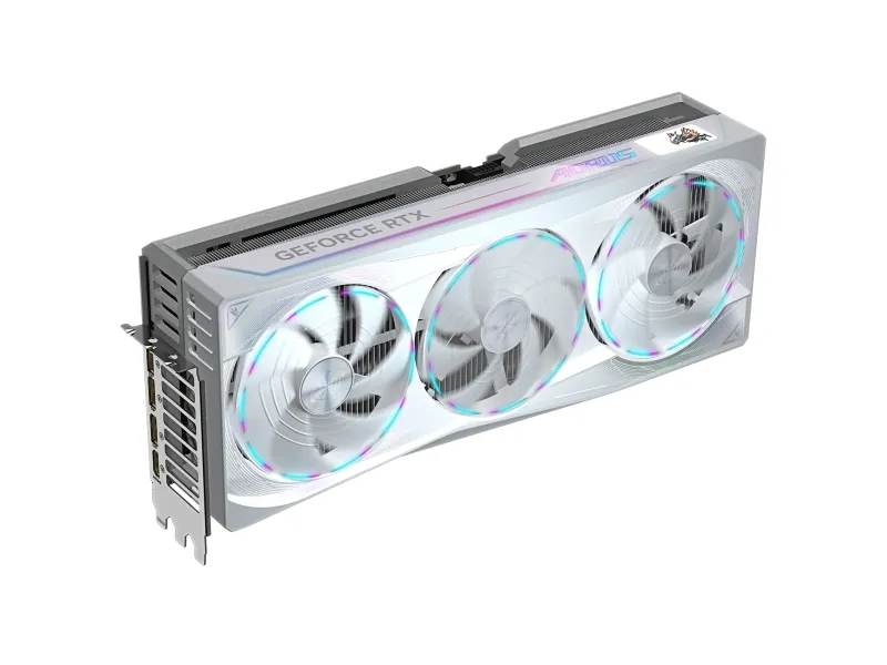 AORUS GeForce RTX 5090 MASTER ICE 32G - OC Edition - grafikkort - GeForce RTX 5090 - 32 GB GDDR7 - PCI Express 5.0 - 3 x DisplayPort, HDMI