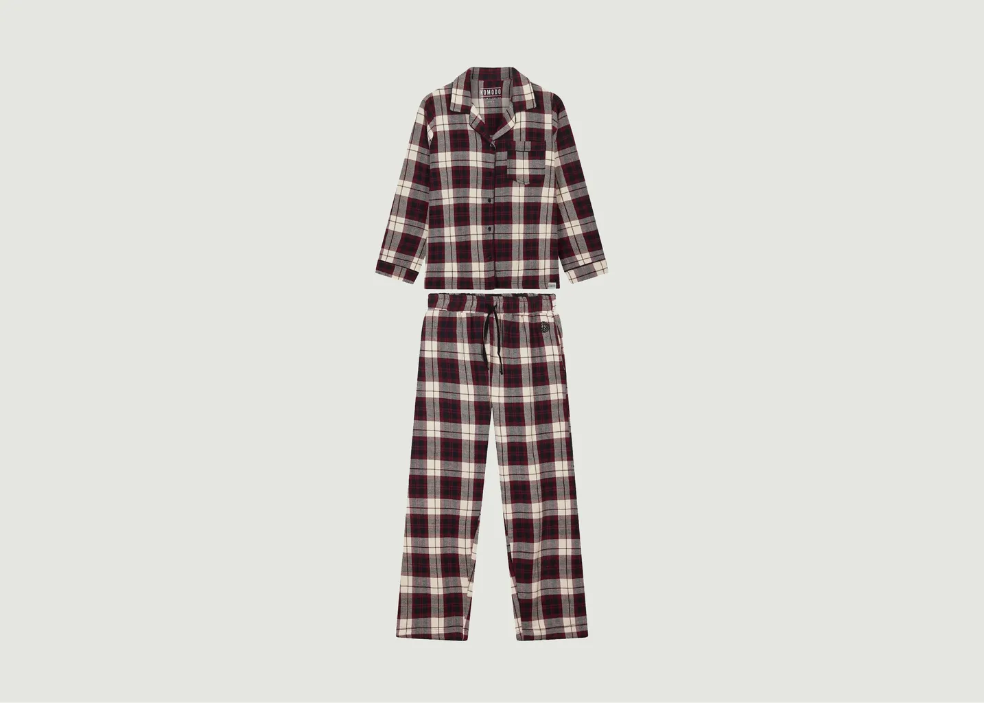 Ensemble pyjama Jim Jam en coton biologique GOTS komodo