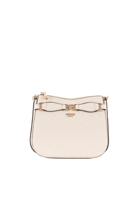 Sacs à main guess jeans arlena logo crossbody hobo tpg taupe logo