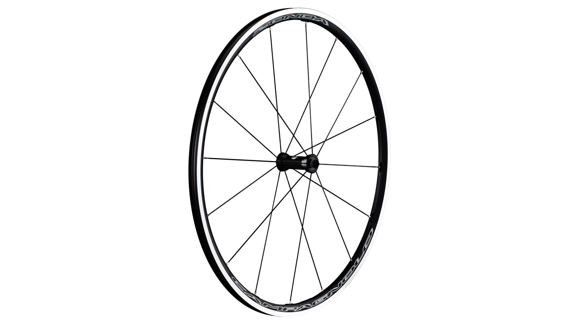 Campagnolo Zonda C17 Race Clincher Wielset Zwart
