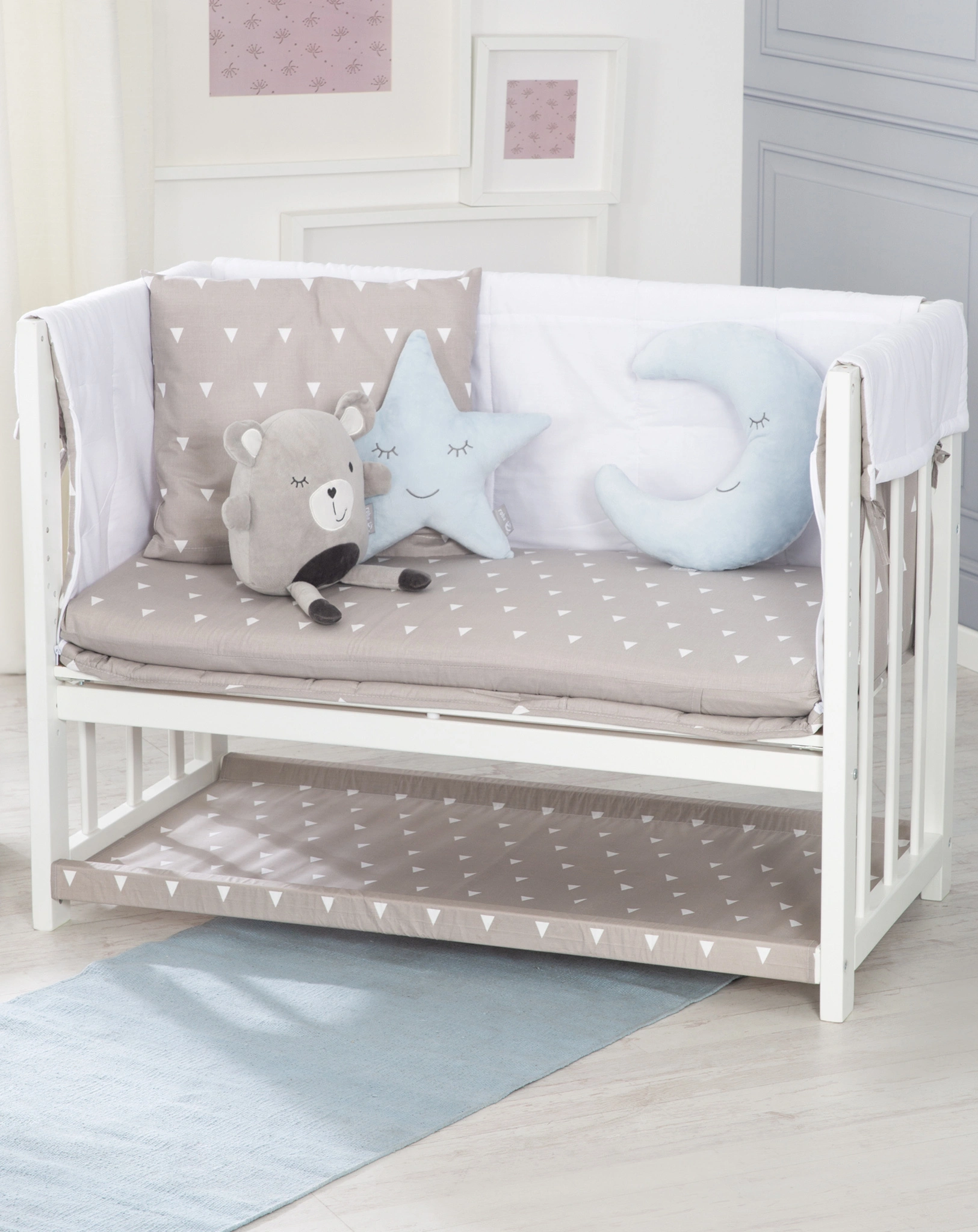 Beistellbett INDIBÄR 4in1 75 x 95 cm