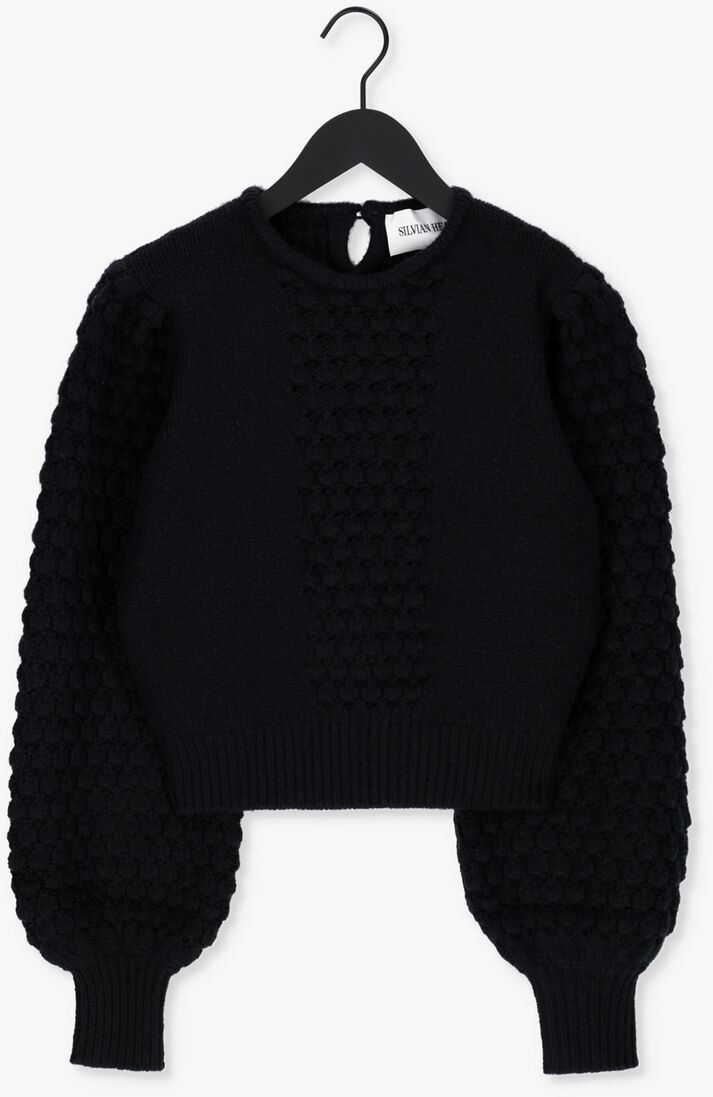 SILVIAN HEACH zwarte silvian heach trui sweater andrews