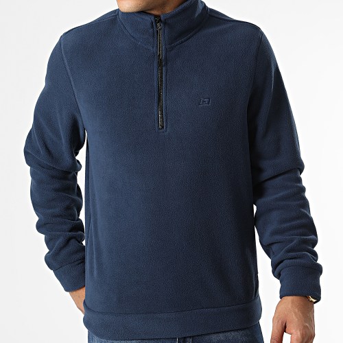 Sweat Polaire Col Zippé 20714314 Bleu Marine