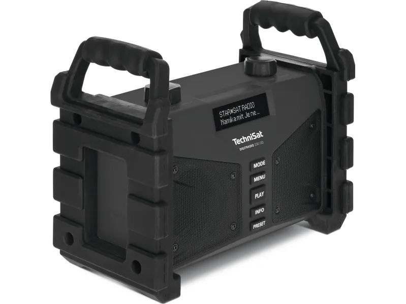 TechniSat DIGITRADIO 230 OD, Bærbar, Analog & digital, DAB , FM, 87,5 - 108 Mhz, 12 W, LCD
