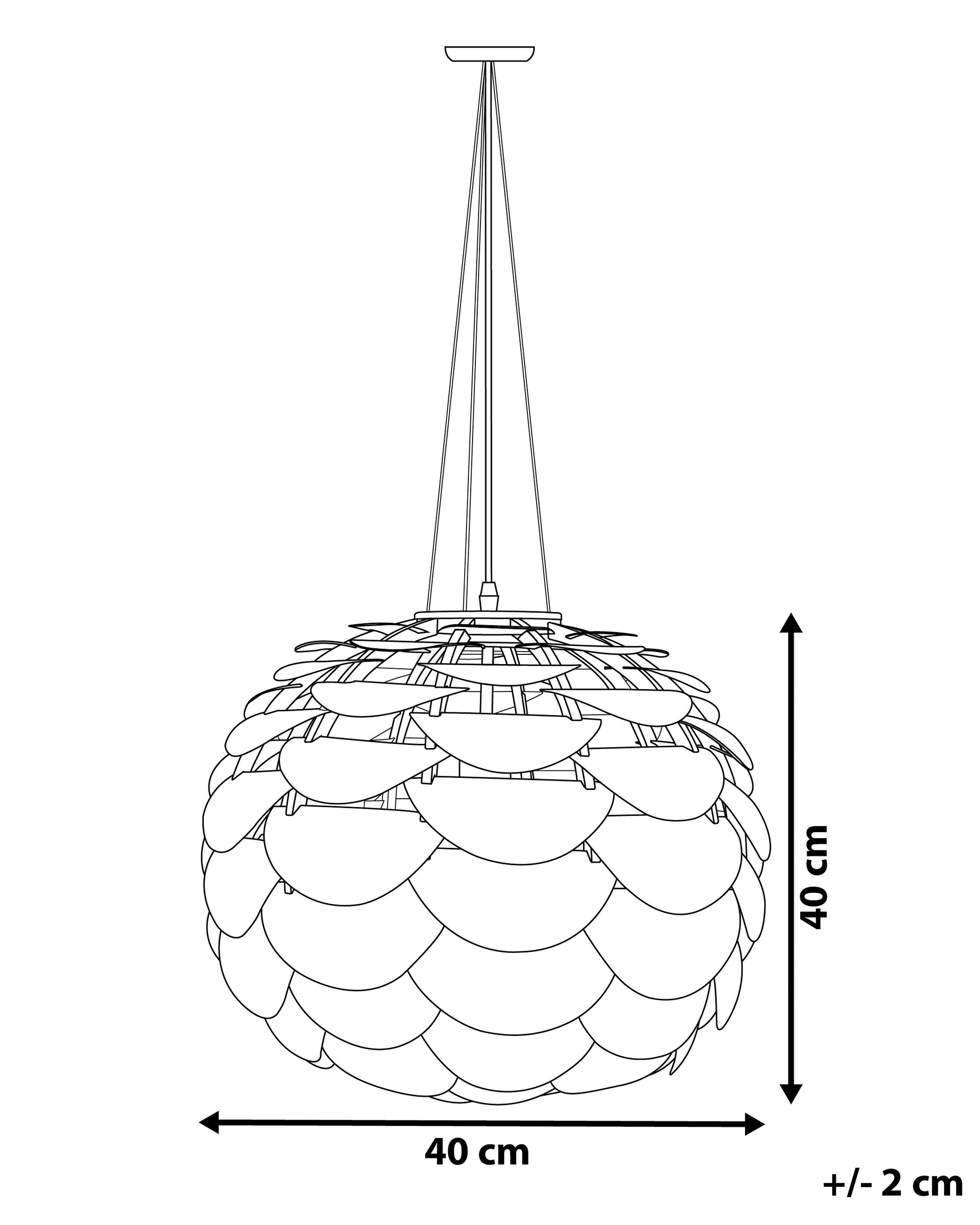 Hanglamp MOSELLE Metaal Wit