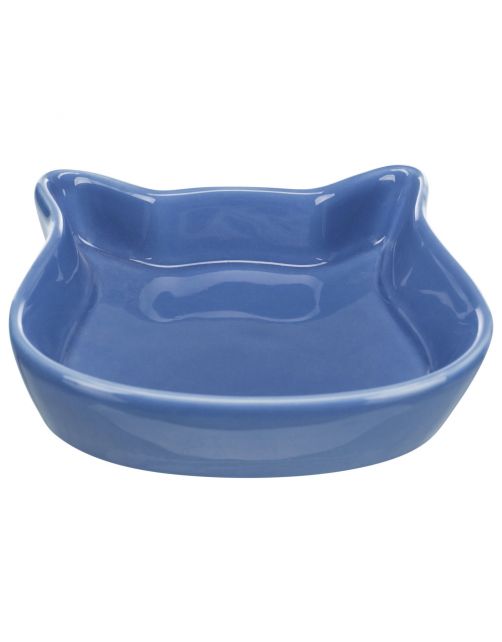 Trixie Keramische Voer\/Waterbak - Kattenvoerbak - 12 cm 0.25 l Assorti