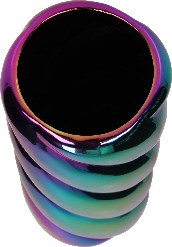 Vaas Iridesse D 12,5 H 30,5 cm