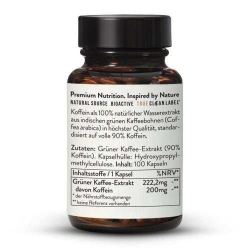 Sunday Natural Products  Koffein 200mg